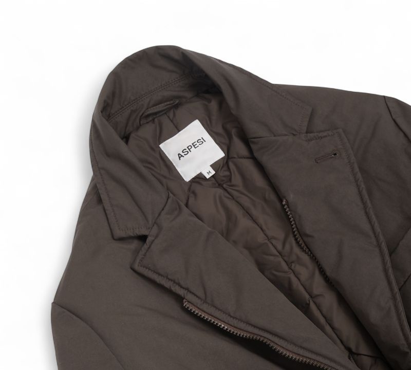 Dark Green Padded Winter Coat