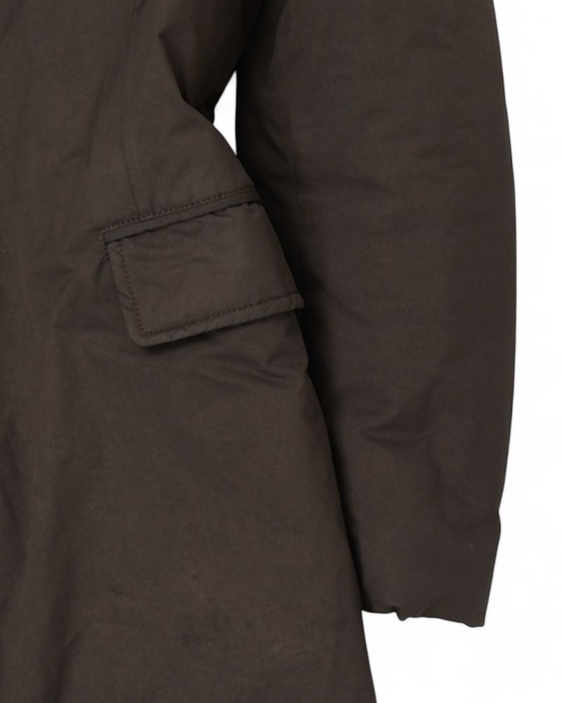 Dark Green Padded Winter Coat