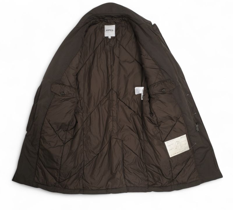 Dark Green Padded Winter Coat