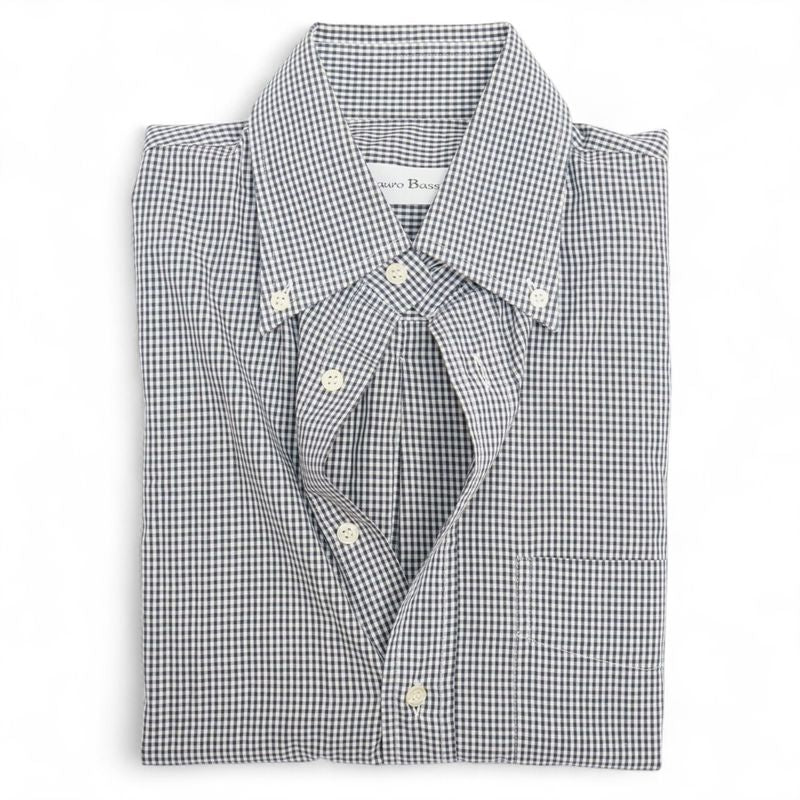 Black/White BD. Gingham Checked Shirt
