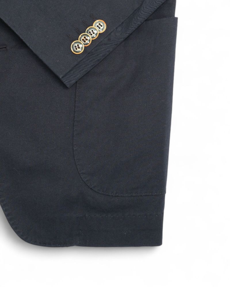 Navy Cotton Suit