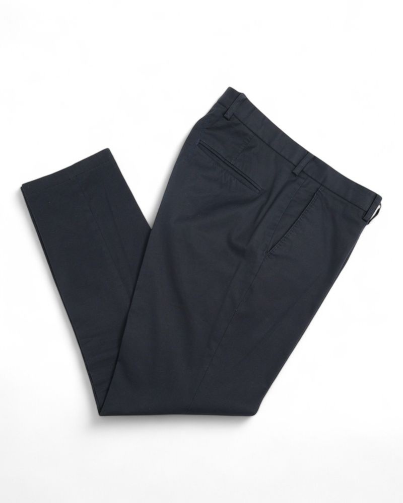 Navy Cotton Suit