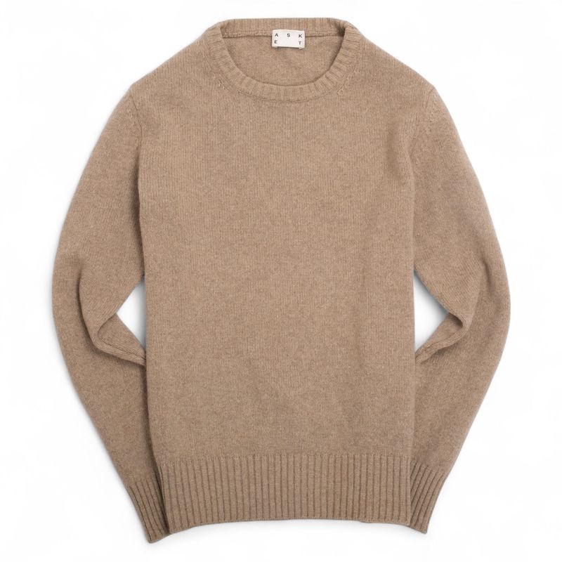 Beige Cashmere Sweater