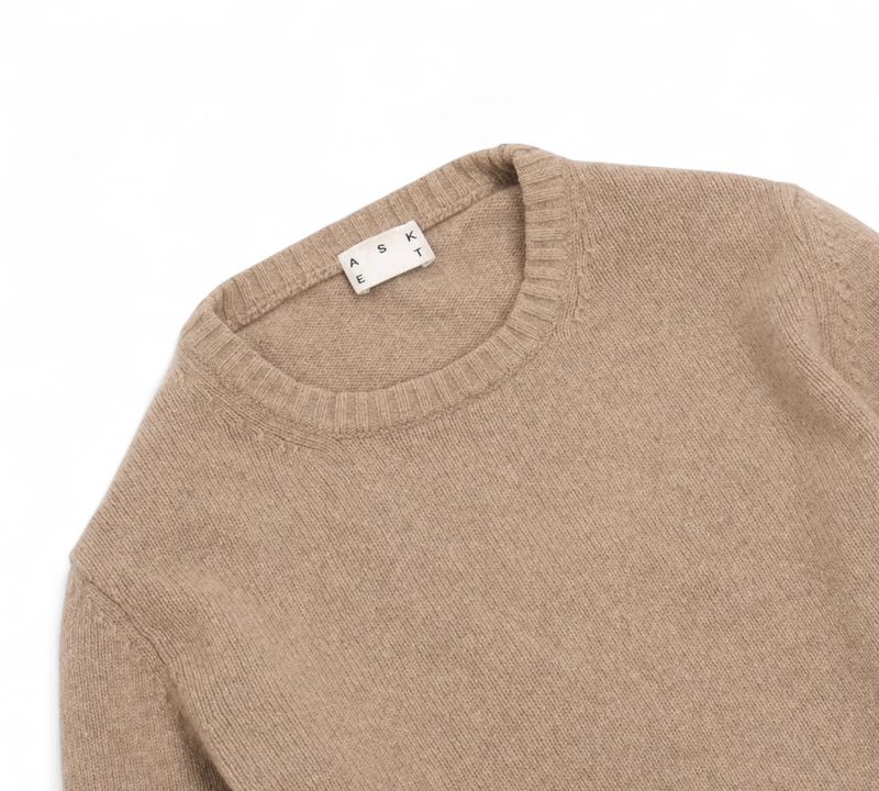 Beige Cashmere Sweater
