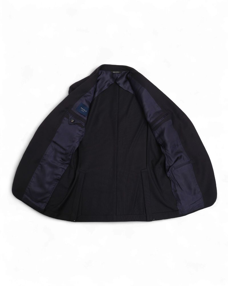 Navy Hopsack Sports Jacket