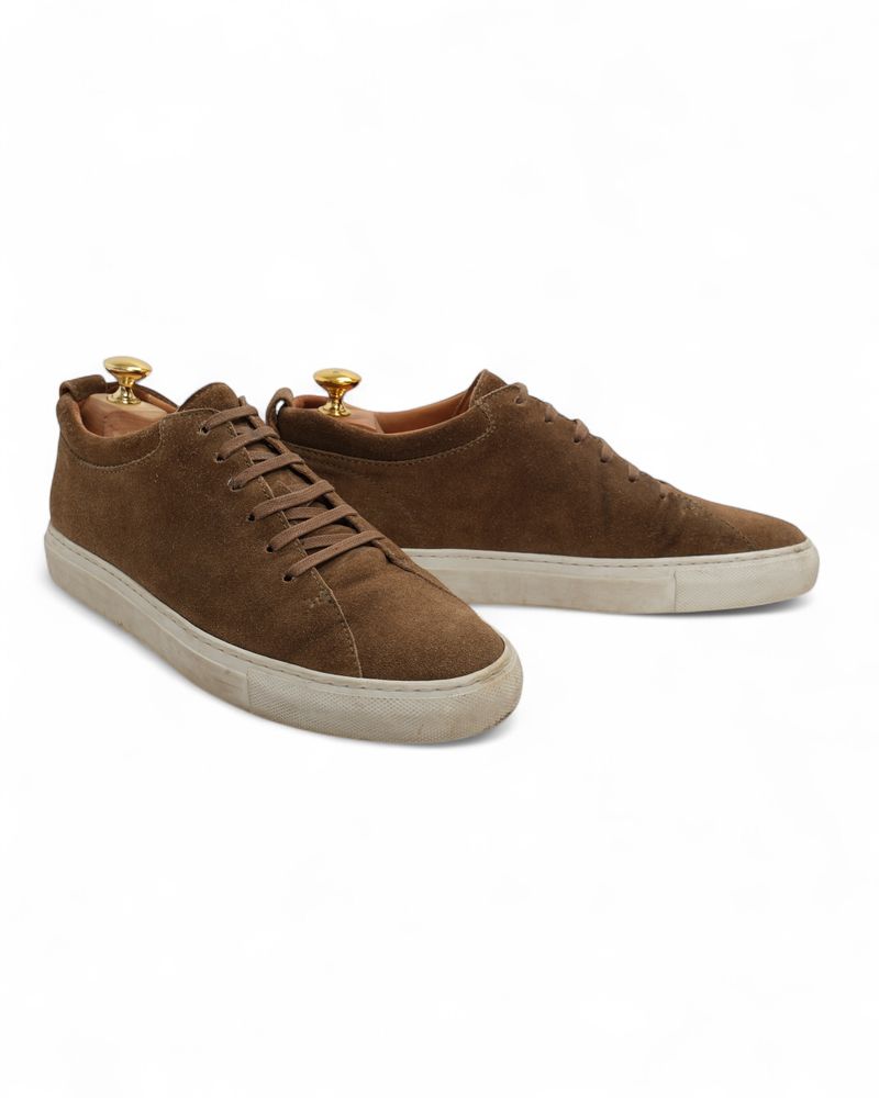 Brown Suede Sneakers