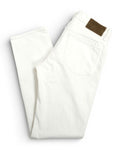 White Selvedge 5-Pocket Jeans