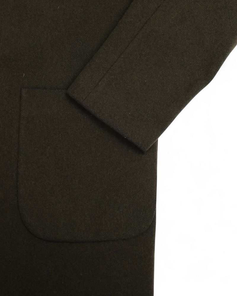Olive Raglan Coat