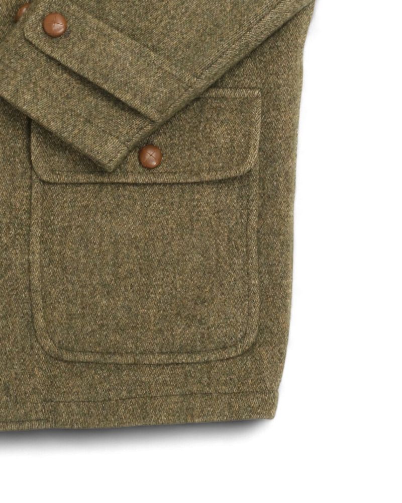 Forrest Green Tweed Chore Jacket