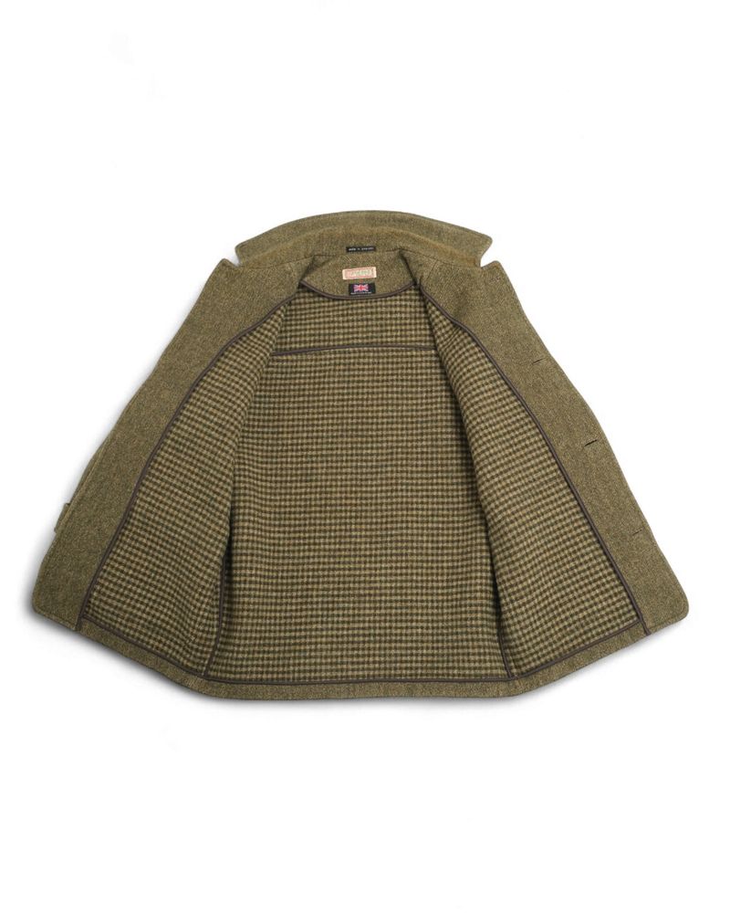 Forrest Green Tweed Chore Jacket