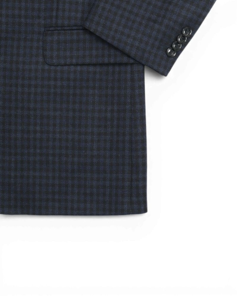 Black/Navy Gunclub Sports Jacket