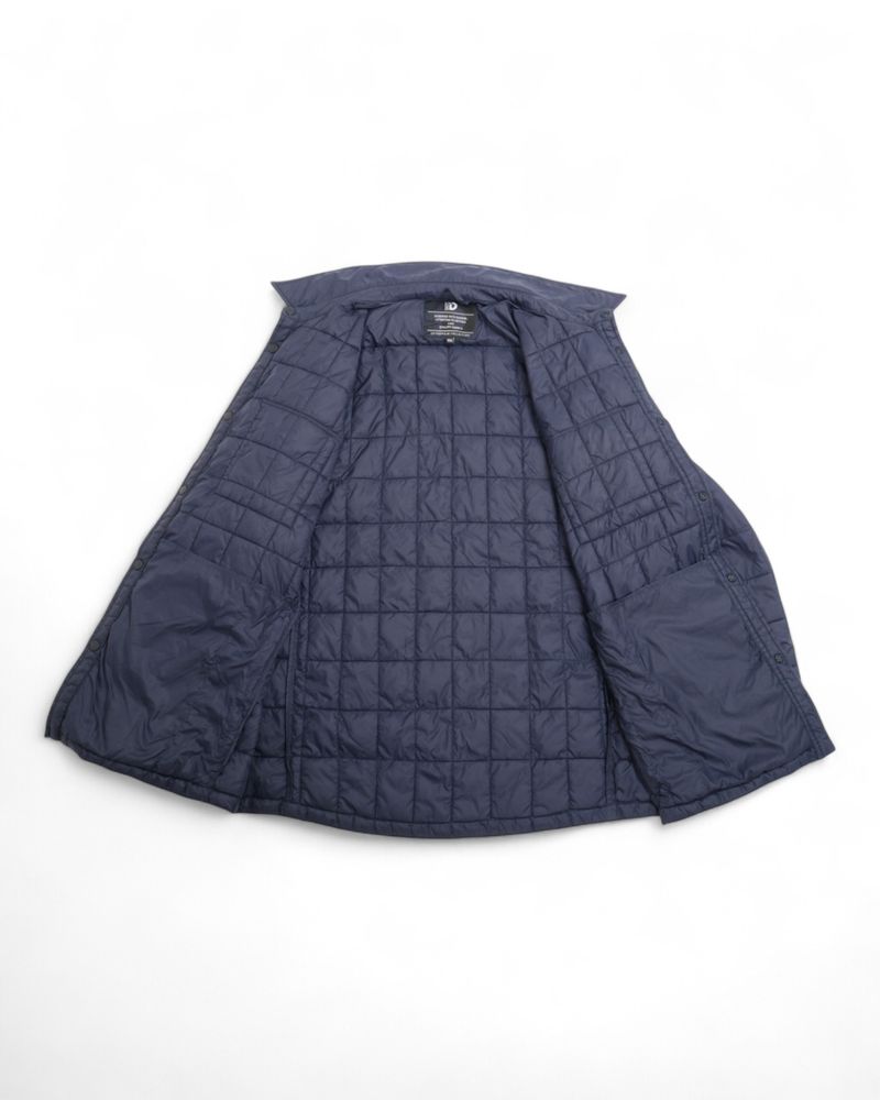 Navy Quilted Jacket