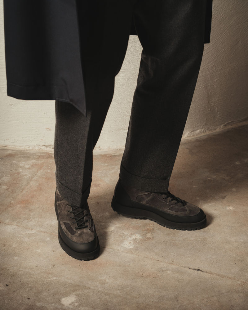 Faded Black Suede Berg Boots