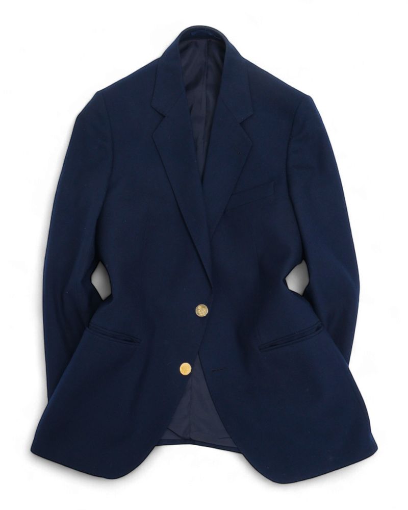 Navy Wool Blazer
