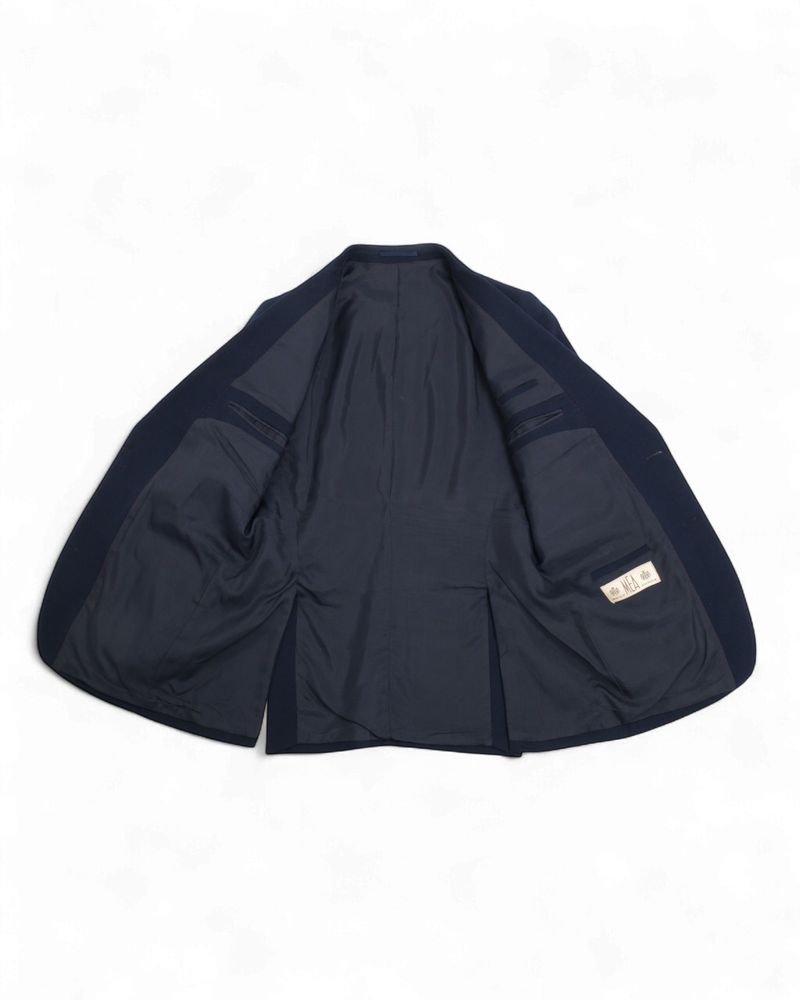 Navy Wool Blazer