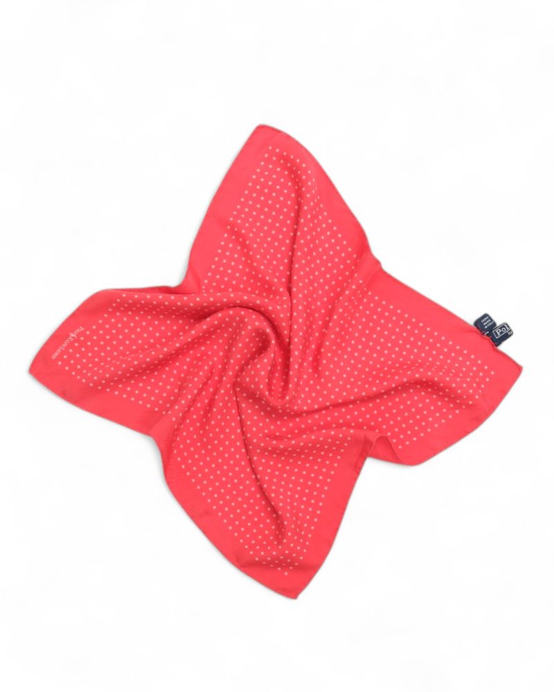 Pale Red Polka Dot Neckerchief