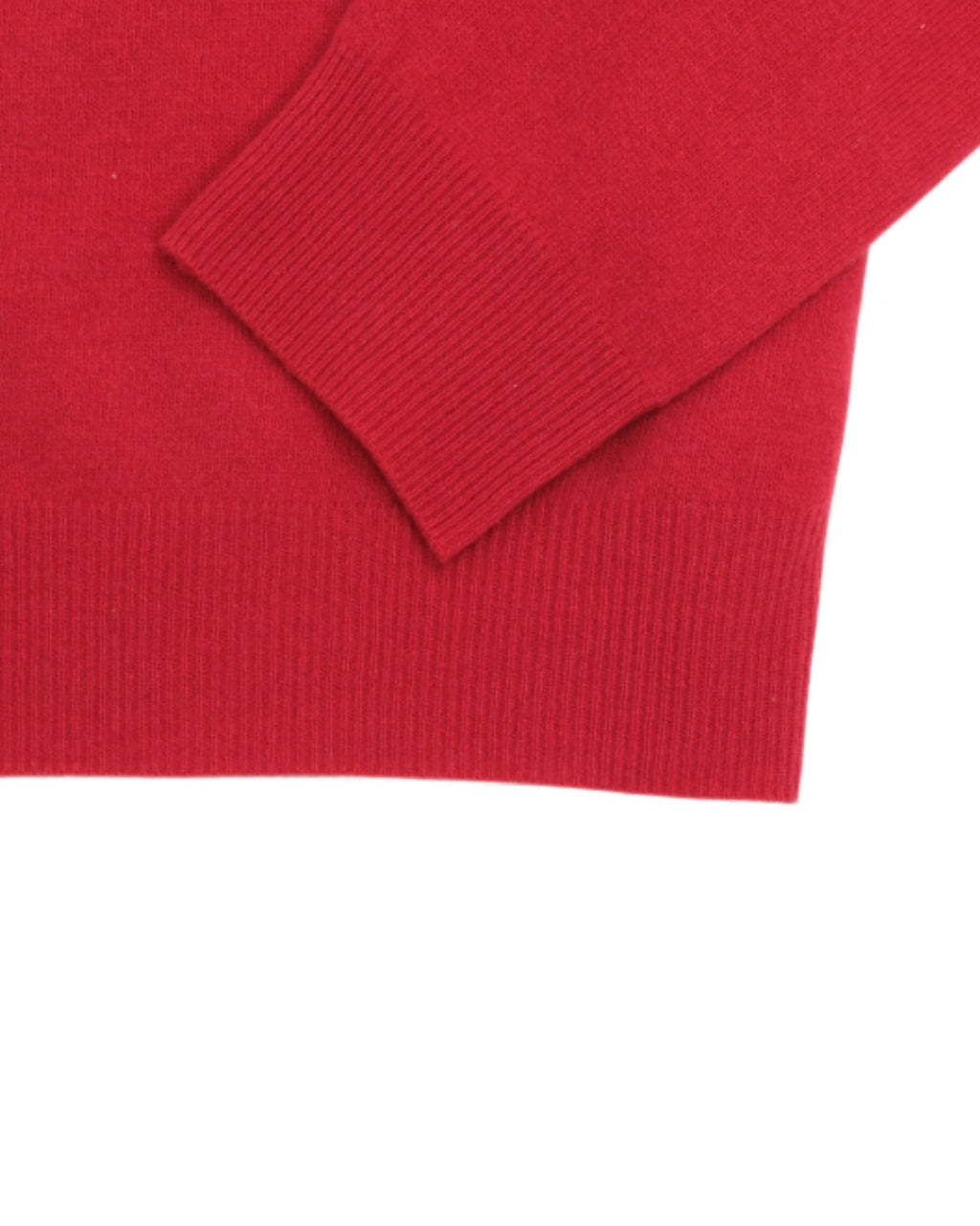 Red Lambswool Sweater