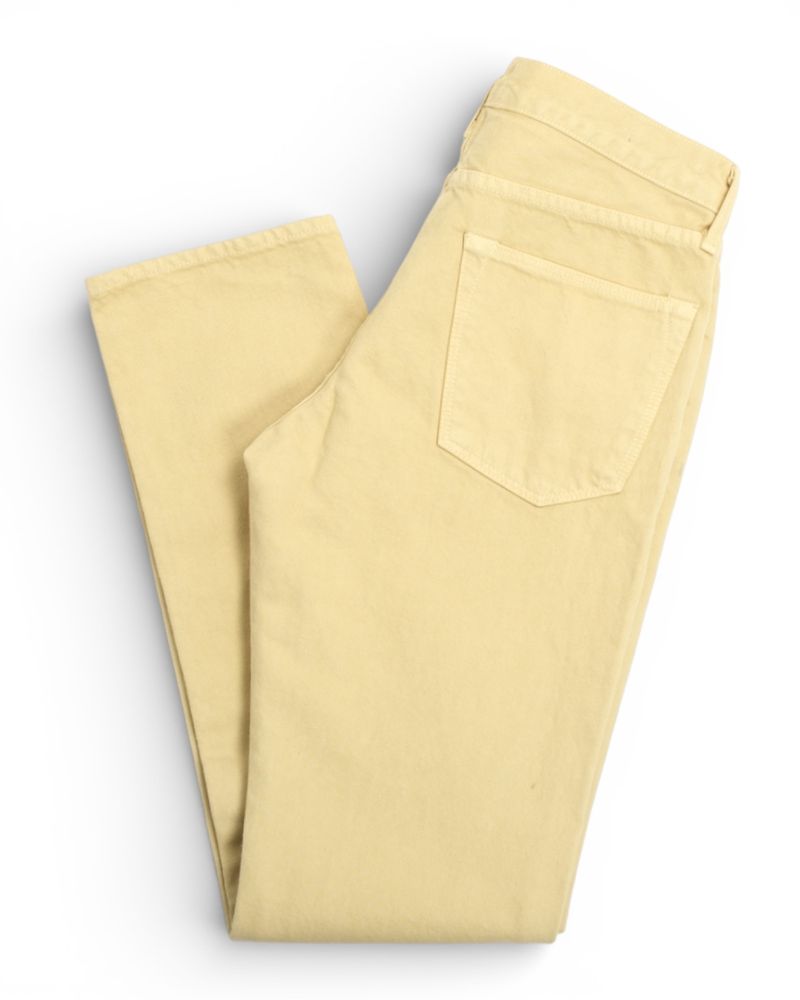 Cream 5-pocket Denim
