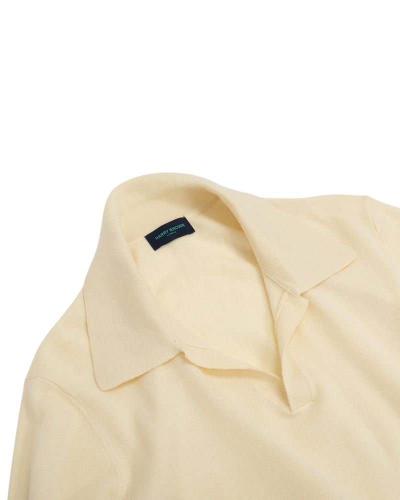 Ivory Polo Sweater