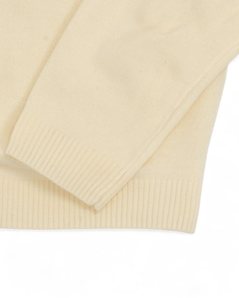Ivory Polo Sweater
