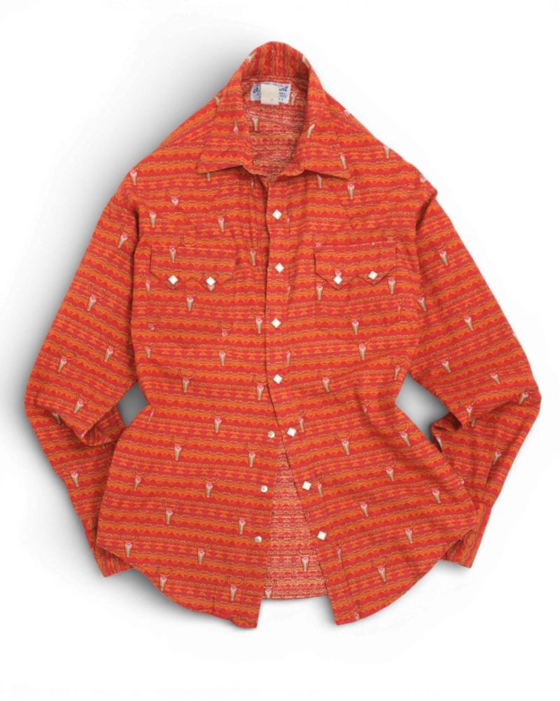 Patterned Western Shirt