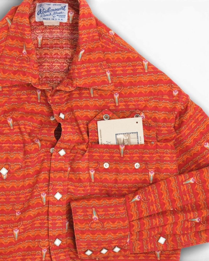 Patterned Western Shirt