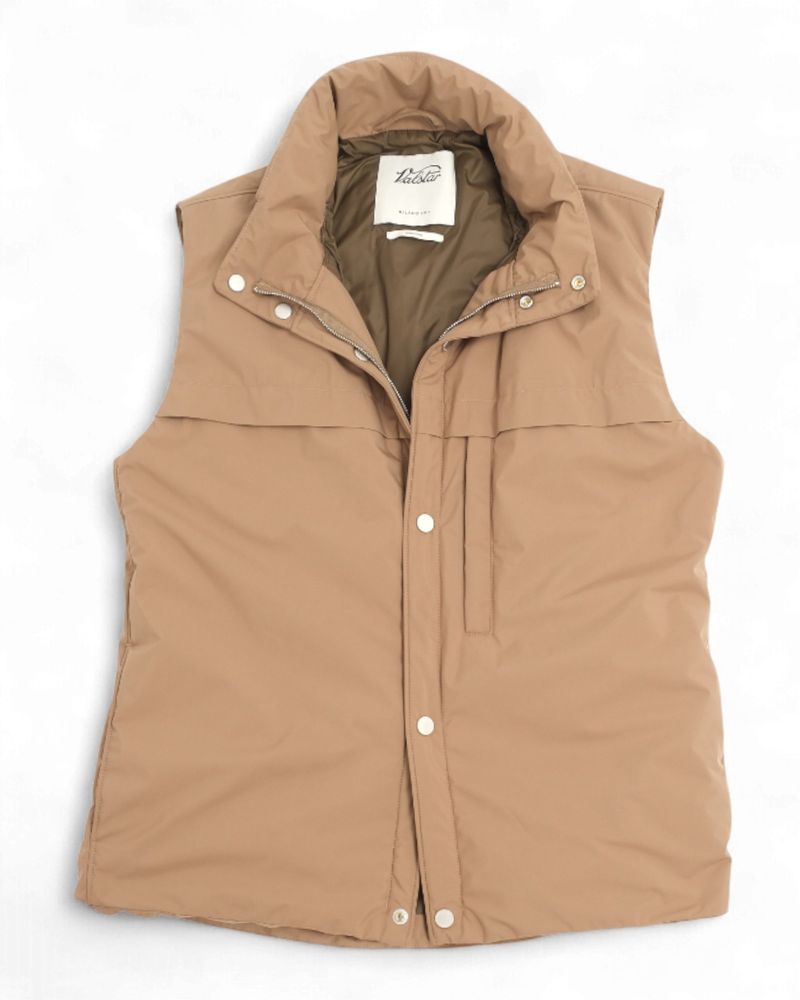 Beige Light Weight Padded Vest
