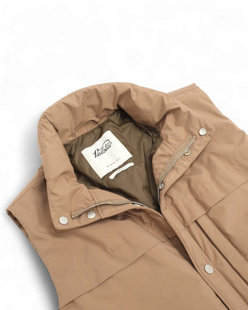 Beige Light Weight Padded Vest