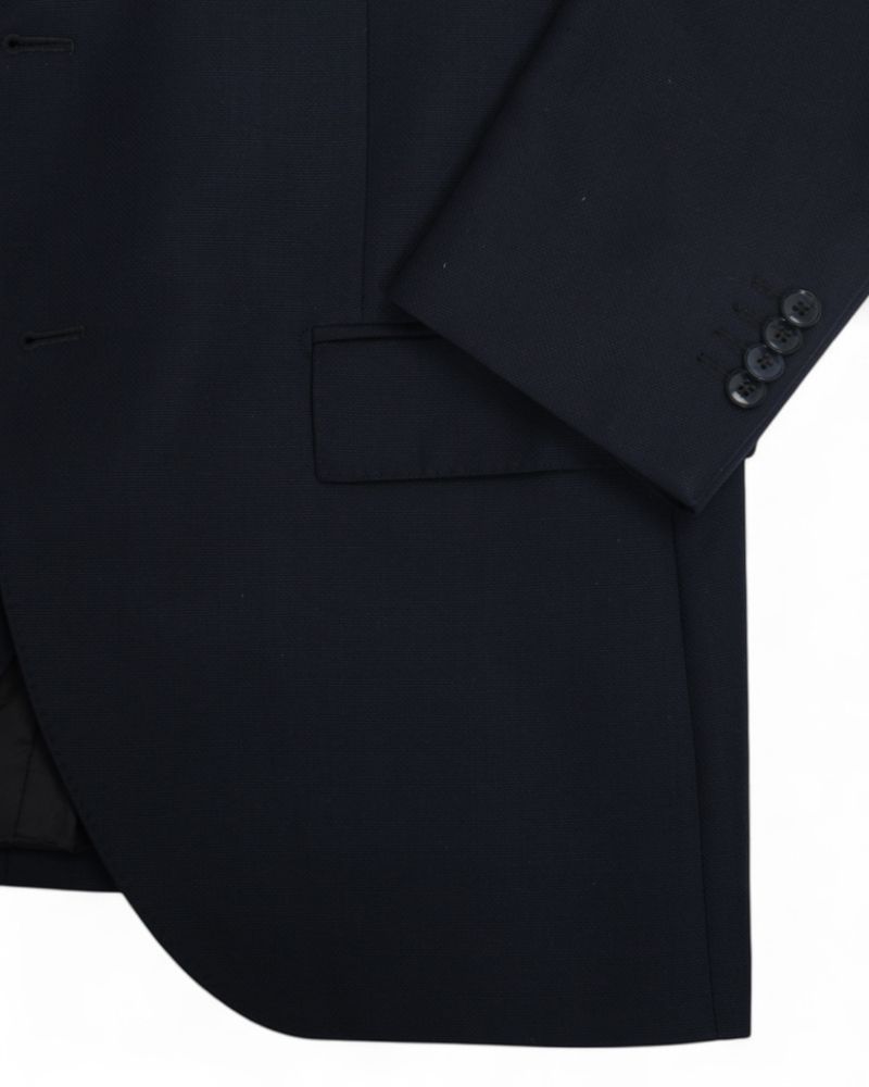 Navy Single Breasted Sports Jacket