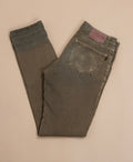 Khaki Green Italian Selvedge Denim