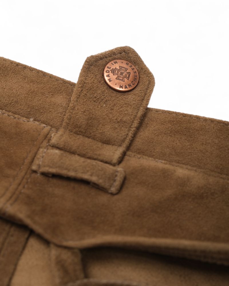 Brown Unlined Rainrider Suede Jacket