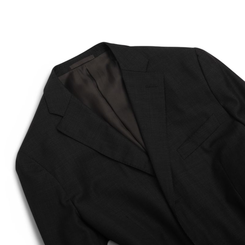 Dark Grey Super 110's Wool Sports Jacket Reg.