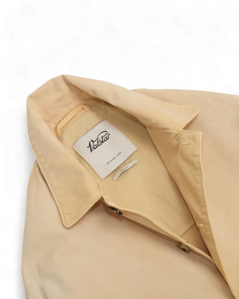 Faded Yellow Canvas Jacket