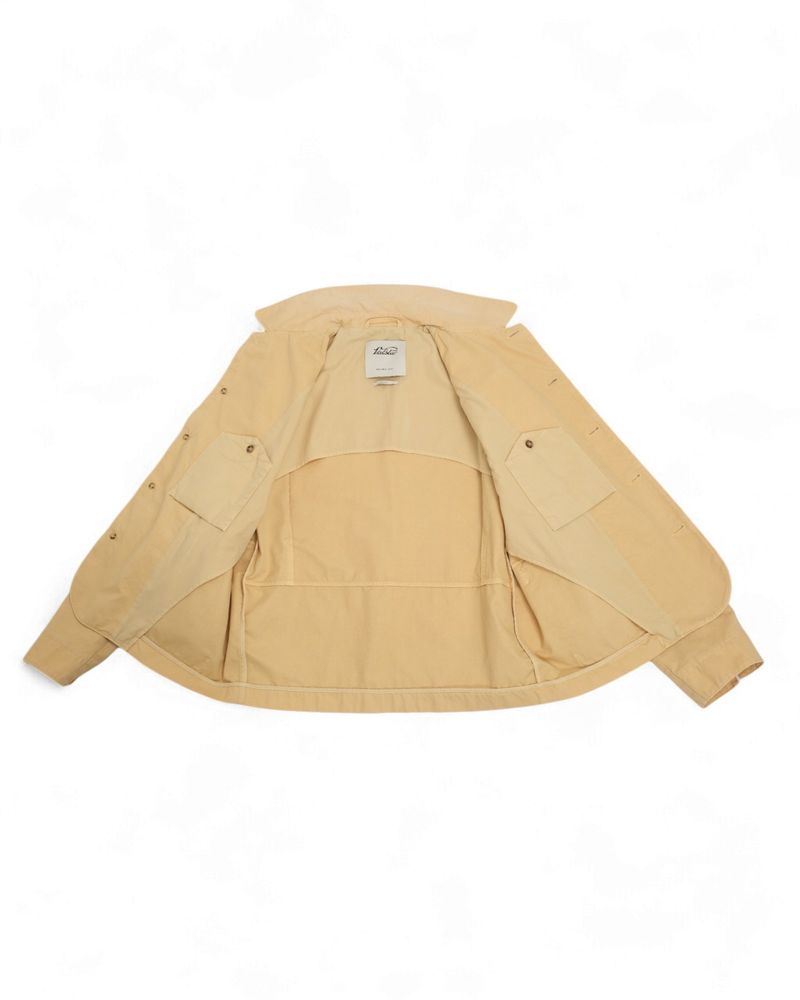 Faded Yellow Canvas Jacket