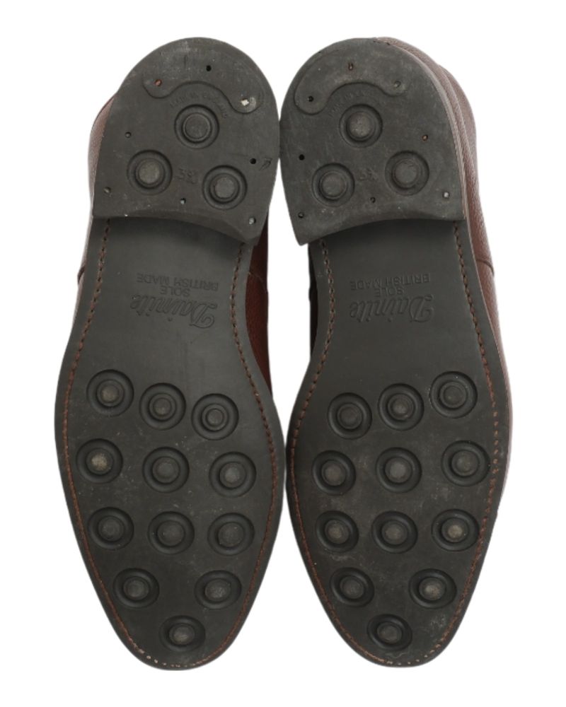 Brown Leather Winter Lined Lace-up Derby Boot