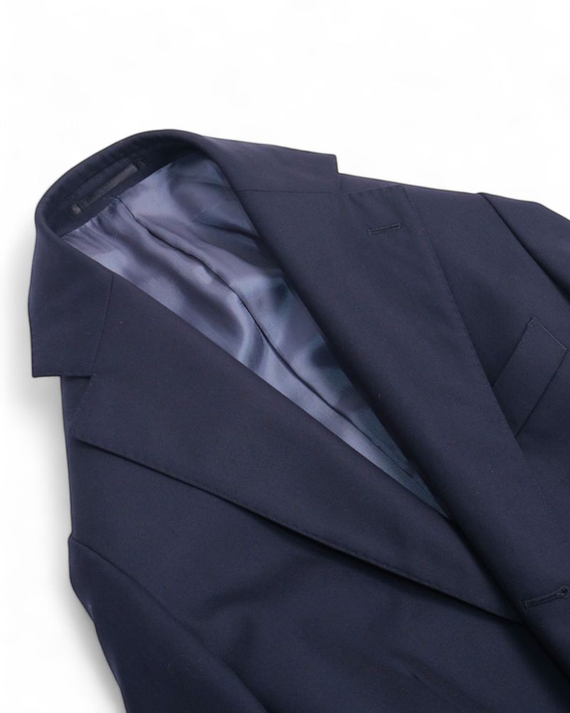 Navy Doppio Ritorto Super 100's Wool Suit