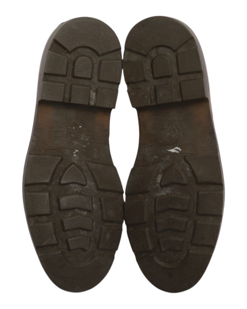 Brown Norwegian Stitched Leather Derbies