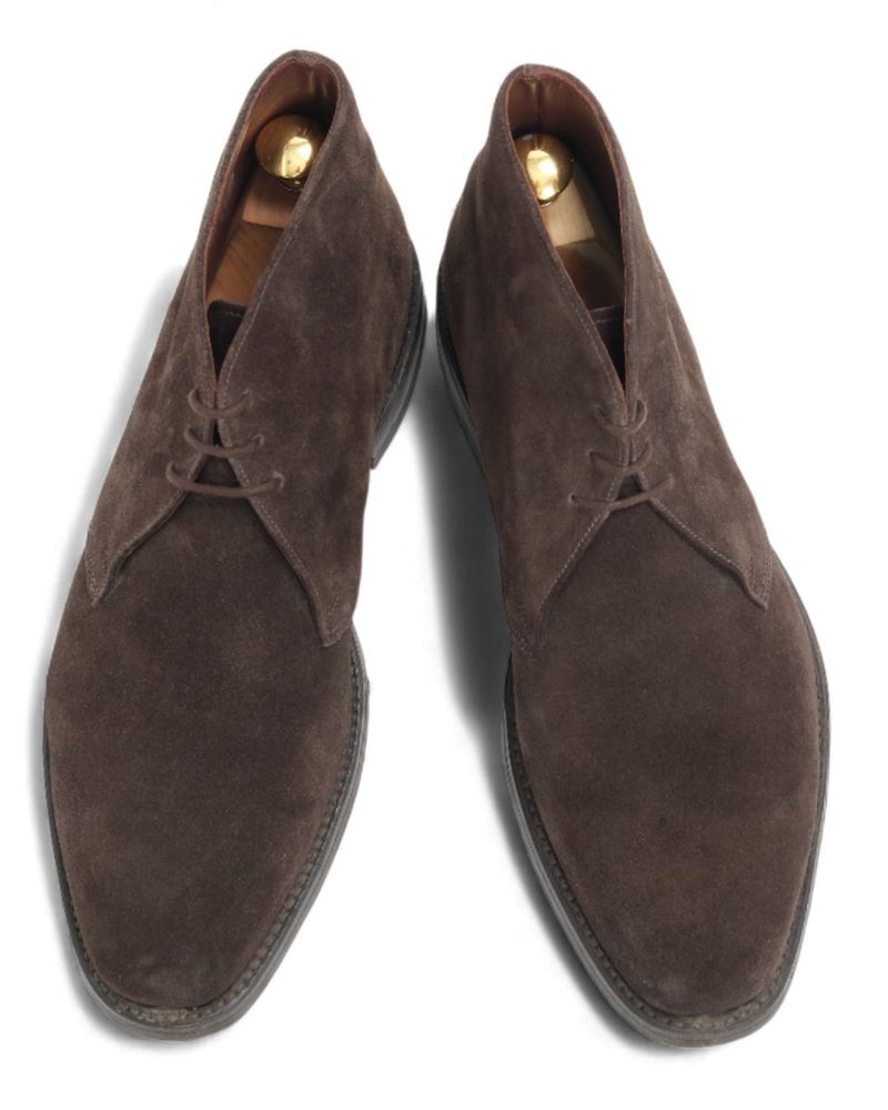 Dark Brown Suede Chukka Boots