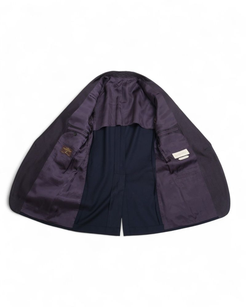 Navy Super 110´s Wool Shawl Tuxedo