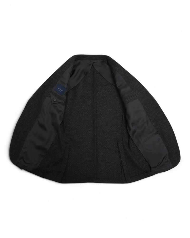 Dark Grey Wool & Cashmere Sports Jacket