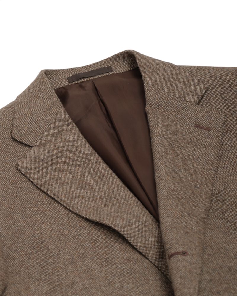 Brown Wool & Cashmere Sports Jacket