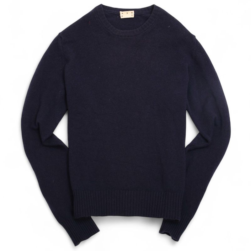 Navy Cashmere Sweater