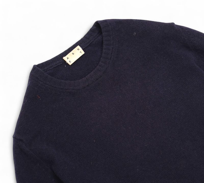 Navy Cashmere Sweater