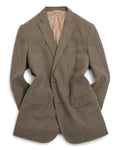 Taupe Herringbone Blazer