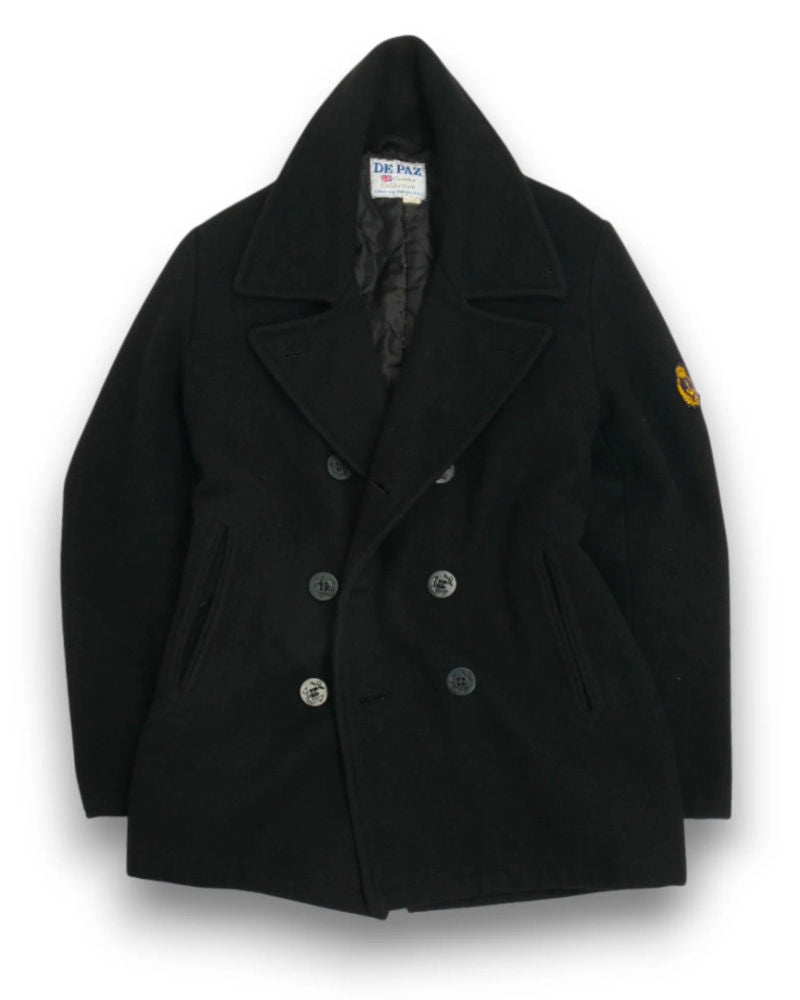 Navy Peacoe by De Paz
