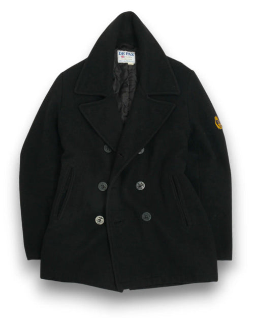 Navy Peacoe by De Paz