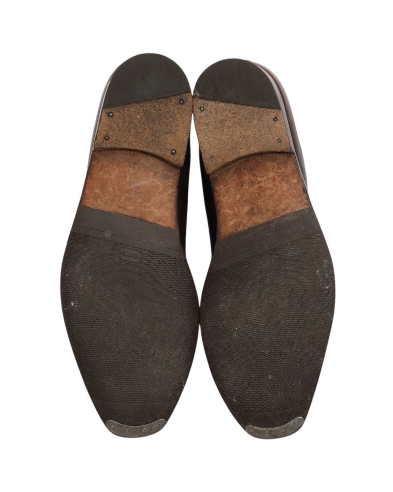 Dark Brown Leather Chelsea Boots