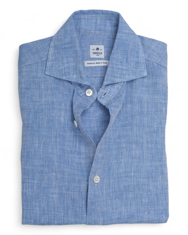 Light Blue Linen Shirt
