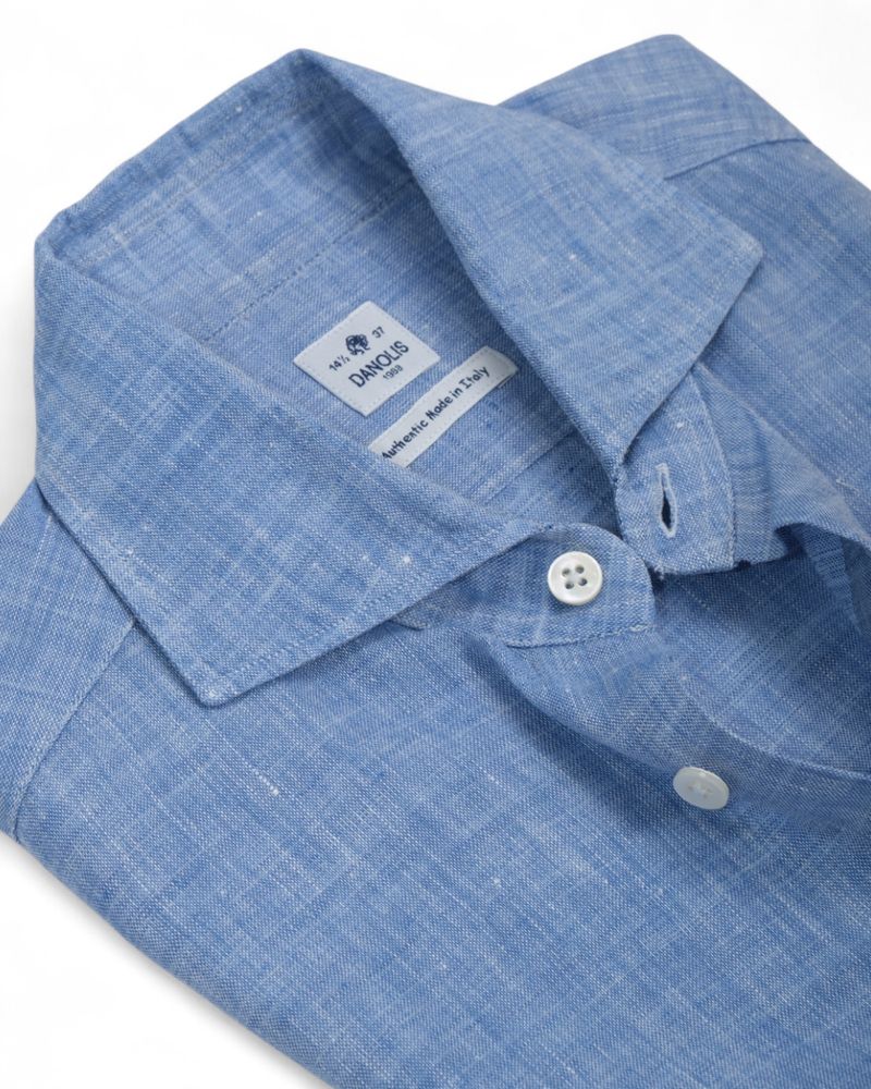 Light Blue Linen Shirt