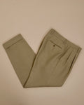 Olive Linnen Trouser Slacks by Rubato